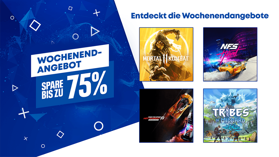 Sichert euch die Wochenendangebote im PlayStation Store