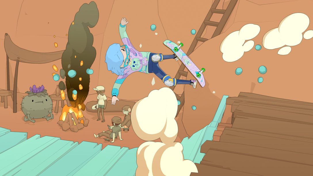 OlliOlli World: Neues Biom Burntrock (Brandfels) enthüllt, 120 FPS für PS5 bestätigt