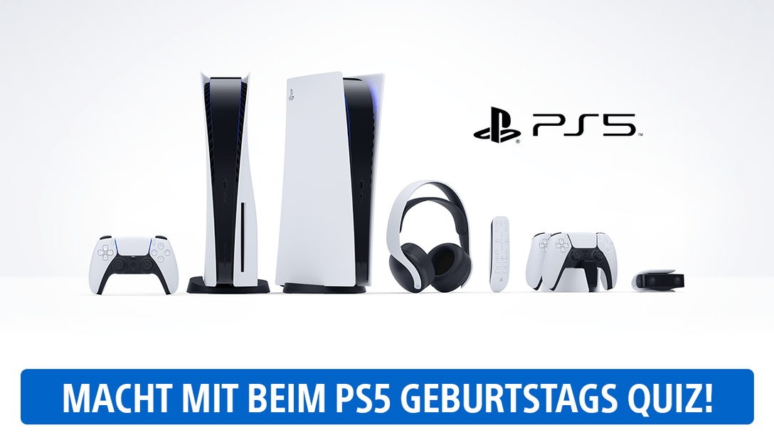 Macht mit beim Geburtstagsquiz über die PS5