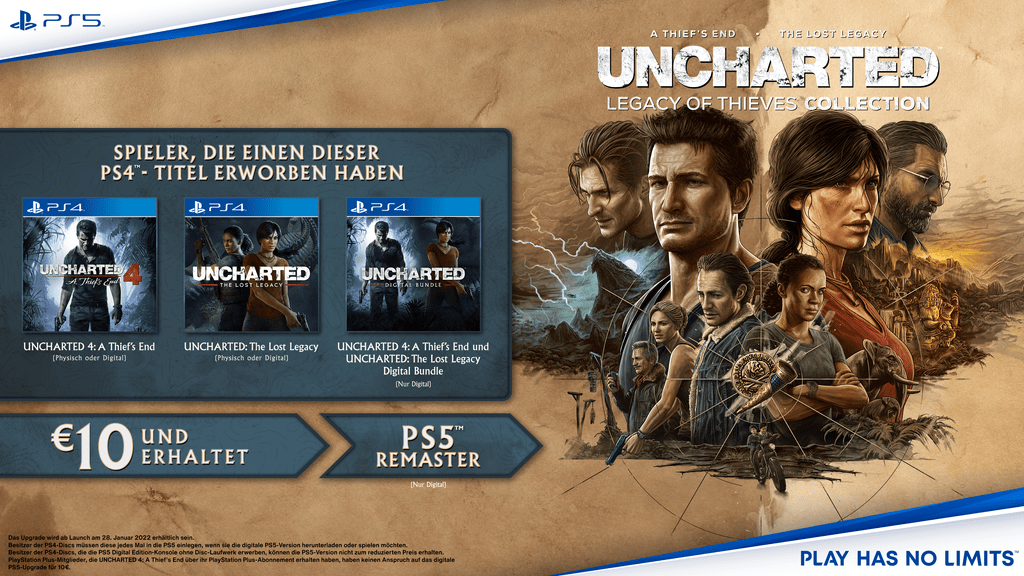 Details zur UNCHARTED: Legacy of Thieves Collection – Der deutschsprachige PlayStation Blog