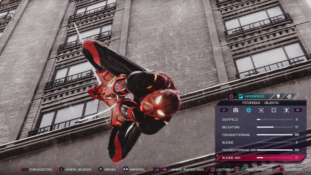 f790c41de291d6dcb78cb4438ea9f98ba0cd0a00 - Marvel’s Spider-Man: Miles Morales Photomode Artist @PeteyReilly zeigt euch, wie man die besten Fotos macht