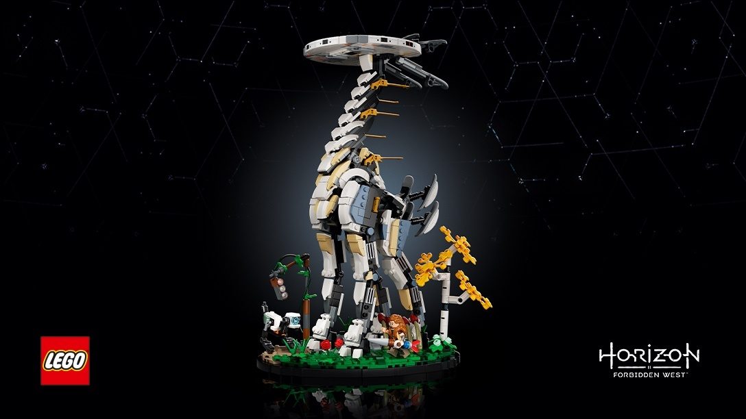 Die LEGO Gruppe verwandelt den Langhals, eine Kult-Maschine aus Horizon Forbidden West, in Stein(e)