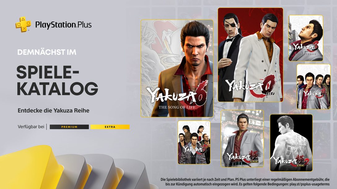 8 Yakuza-Spiele erobern im Laufe dieses Jahres PlayStation Plus – nächsten Monat geht es los