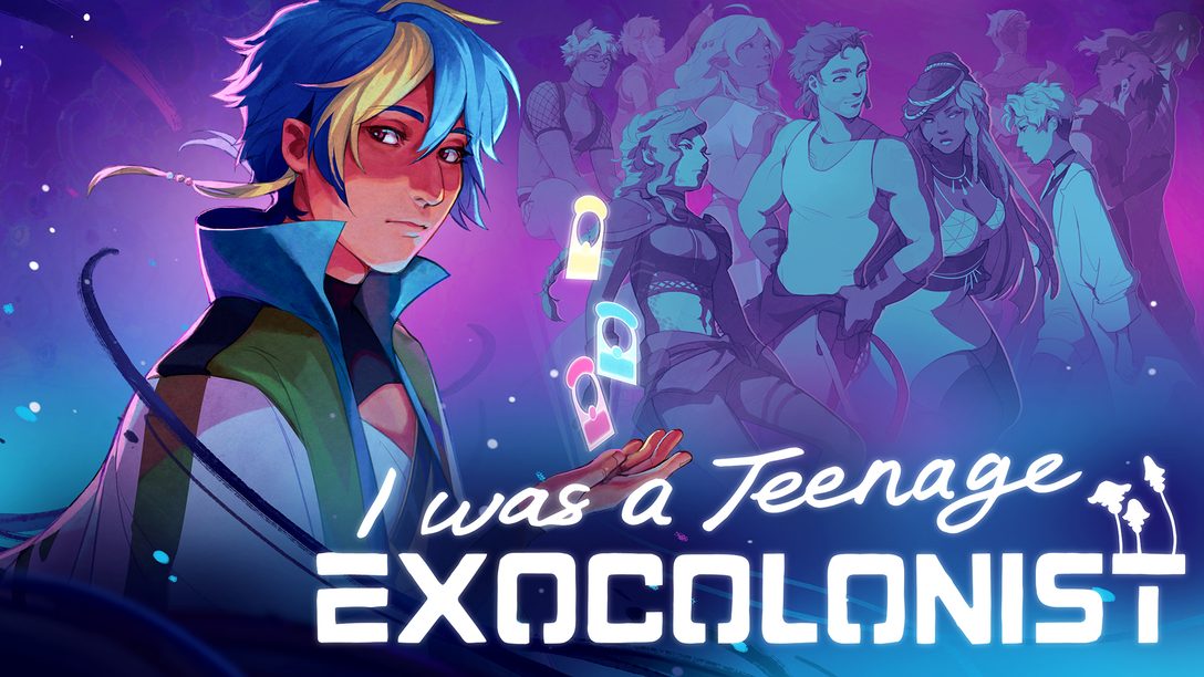 Blaue Haare und Pronomen in I Was A Teenage Exocolonist