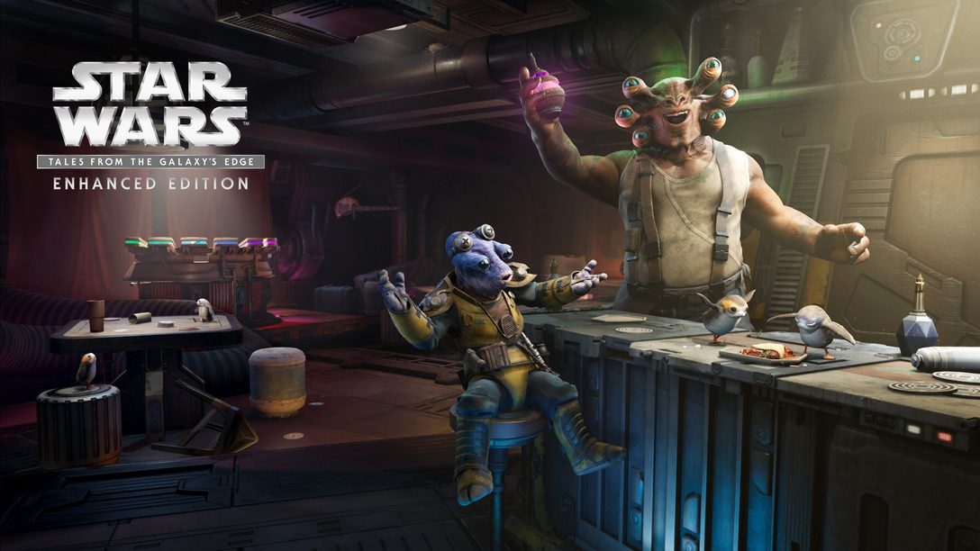 Werdet auf PlayStation VR2 zum Helden mit der Star Wars: Tales from the Galaxy‘s Edge – Enhanced Edition
