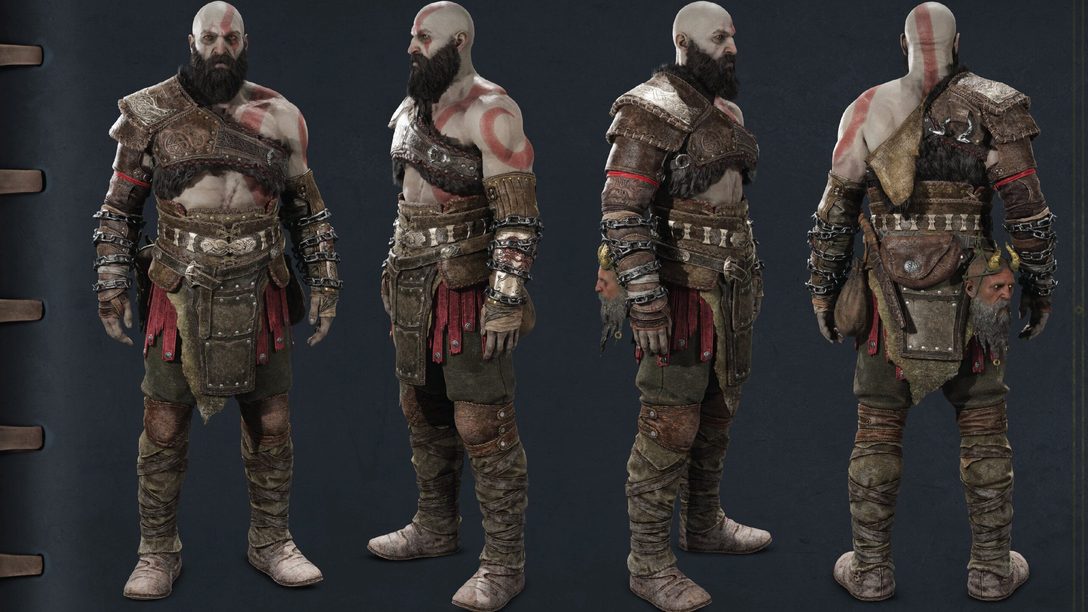 Von der Konzeptkunst zum Cosplay: Wie das Santa Monica Studio den neuen Look von Kratos und Atreus für God of War Ragnarök entwickelte