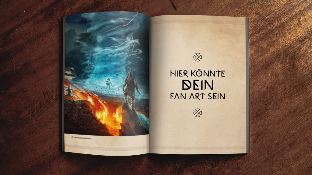 53227178e14d89a5ad90f754e1a0dc618ae1519a - Eure Fanart im exklusiven God of War Ragnarök-Artbook