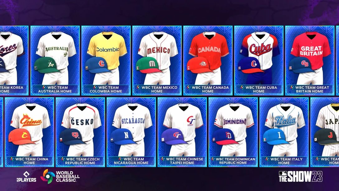 Repräsentiert euer Land in MLB The Show 23 mit den Stars der Nationalmannschaften des „World Baseball Classic“-Turniers
