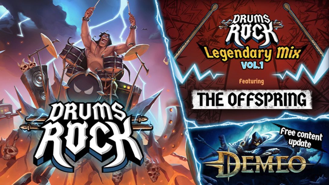 Der Drums Rock DLC Legendary Mix Vol I mit The Offspring ist jetzt erhältlich