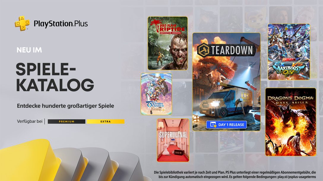 PlayStation Plus-Spielekatalog für November: Teardown, Stranger of Paradise Final Fantasy Origin, Dragon’s Dogma: Dark Arisen und mehr