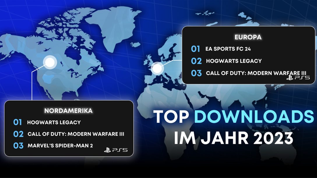 Die Top-Downloads 2023 im PlayStation Store