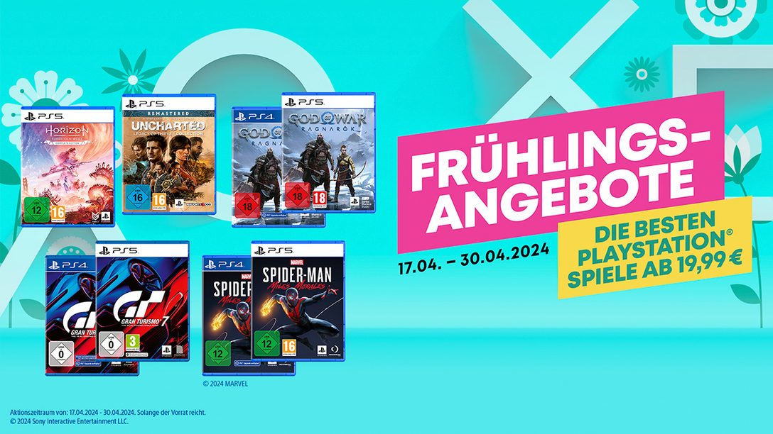 Frühlingsangebote: Holt euch die besten PlayStation-Spiele zum Sonderpreis