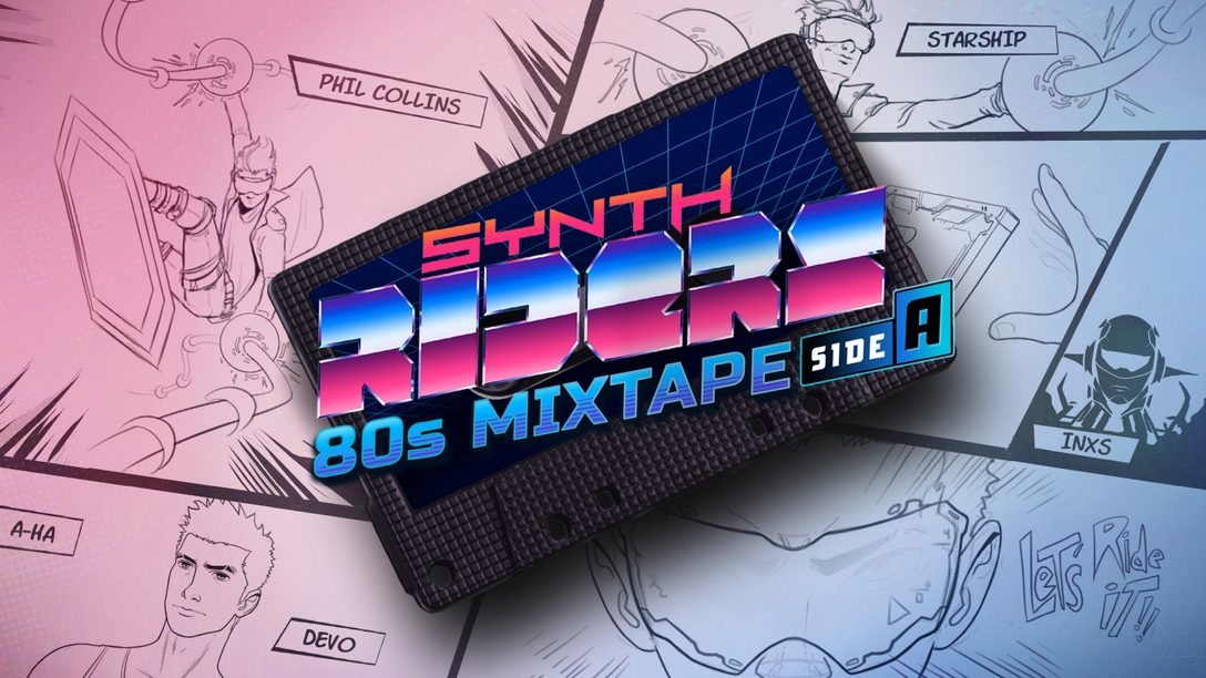 Synth Riders macht mit einem neuem Musikpaket einen Abstecher in die 80er, erhältlich ab 23. April