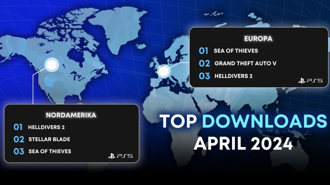 PlayStation Store: Top-Downloads im April 2024