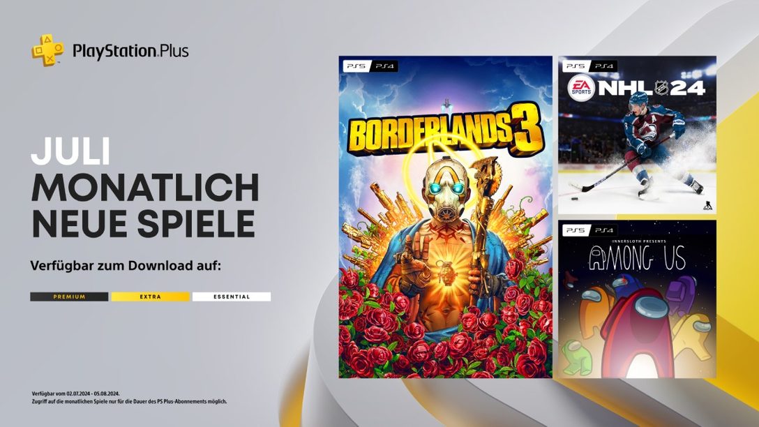 Monatliche PlayStation Plus-Spiele für Juli 2024