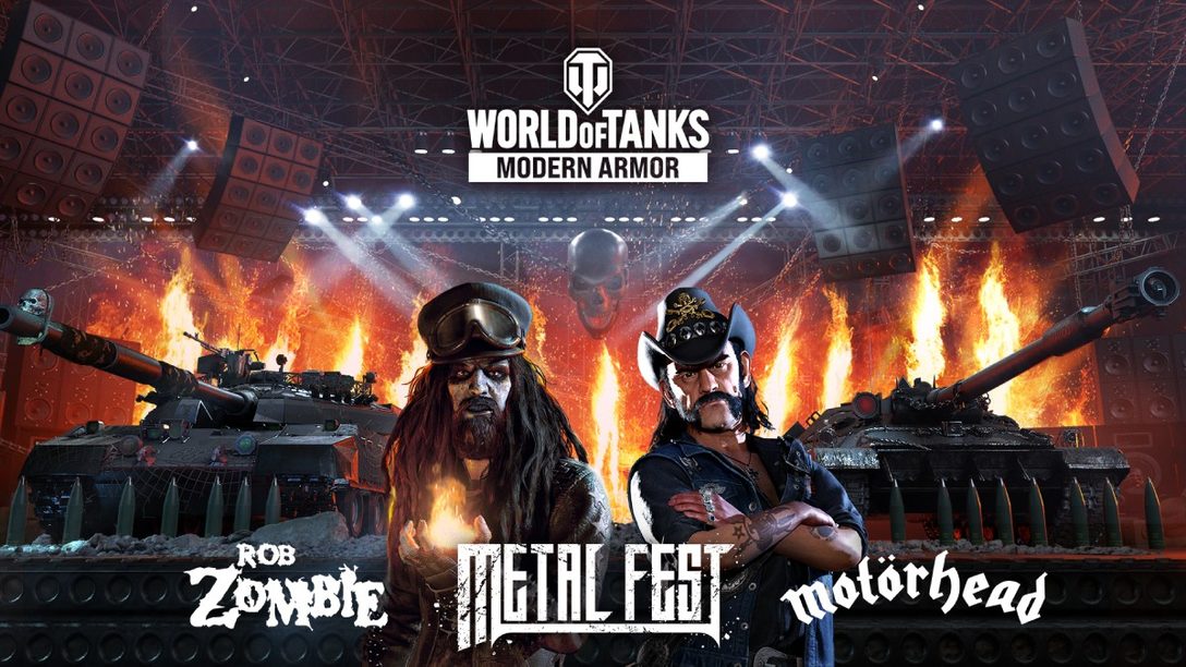 World of Tanks Modern Armor wird laut: ab dem 30. Juli mit Motörhead und Rob Zombie