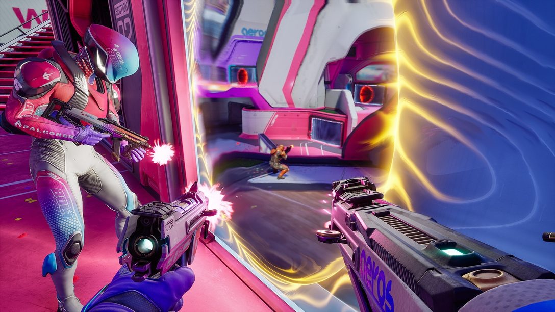 Splitgate 2 tritt 2025 durchs Portal zu PS5 und PS4