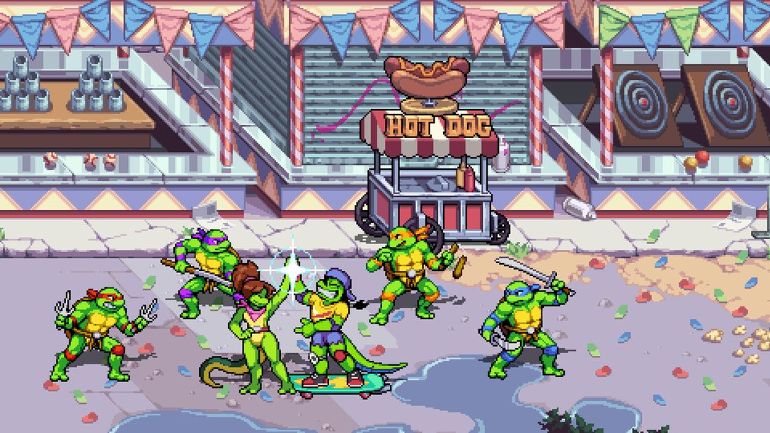 Radical Reptiles DLC kommt heute in TMNT: Shredder’s Revenge