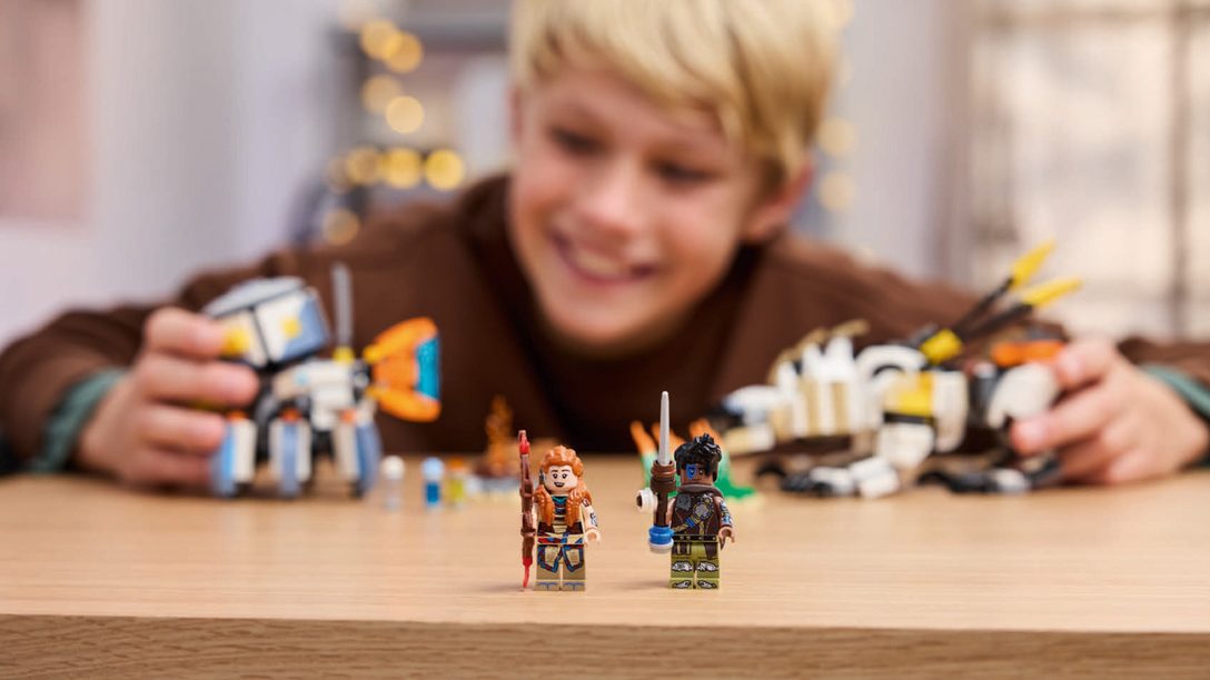 Wir feiern die Veröffentlichung von LEGO® Horizon Adventures™ mit einem brandneuen LEGO-Set