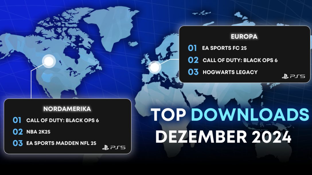 PlayStation Store: Die Top-Downloads im Dezember 2024