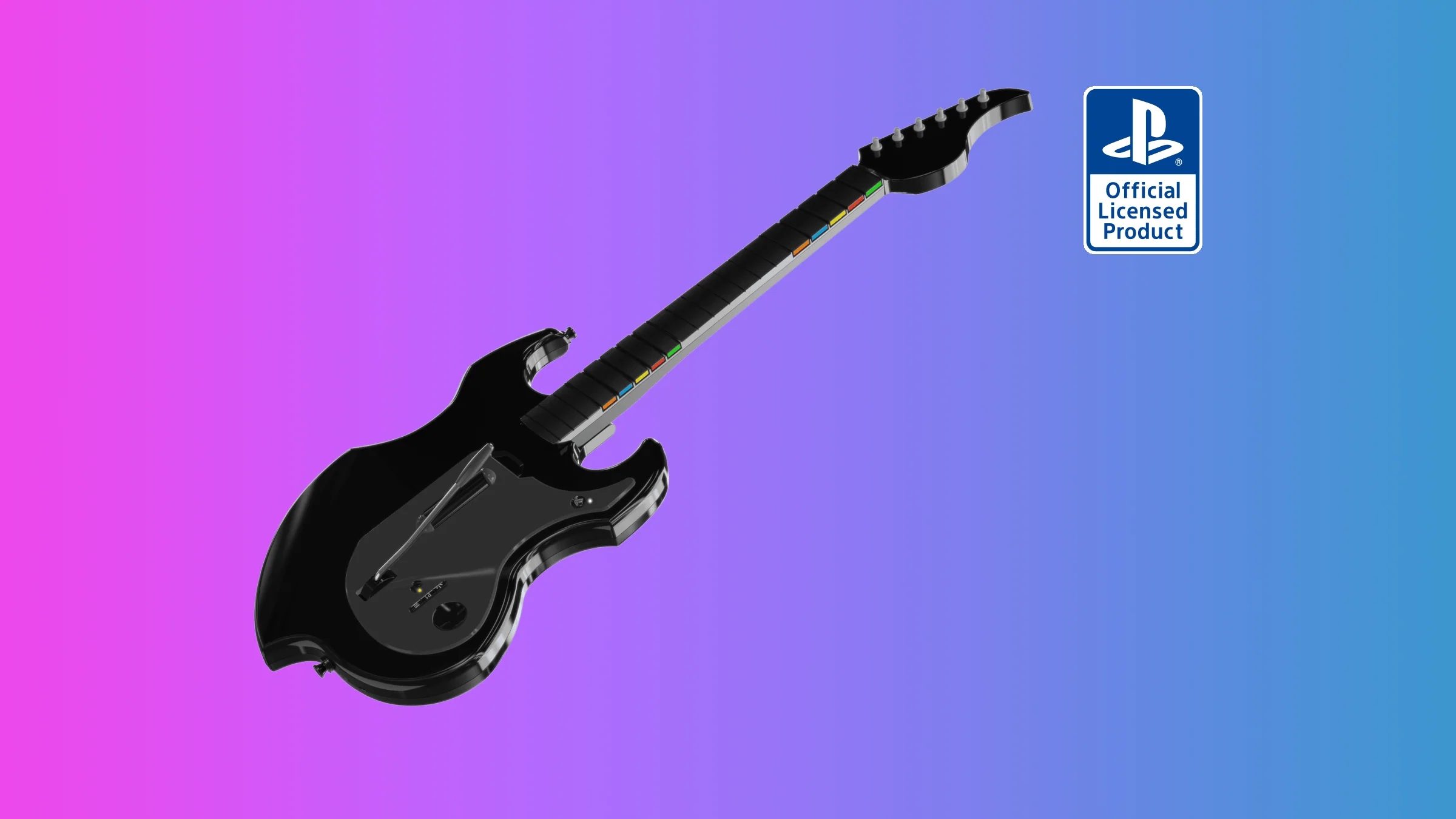 PDP Riffmaster Gitarren-Controller für PlayStation: Perfekt für Rock Band 4 & Fortnite Festival