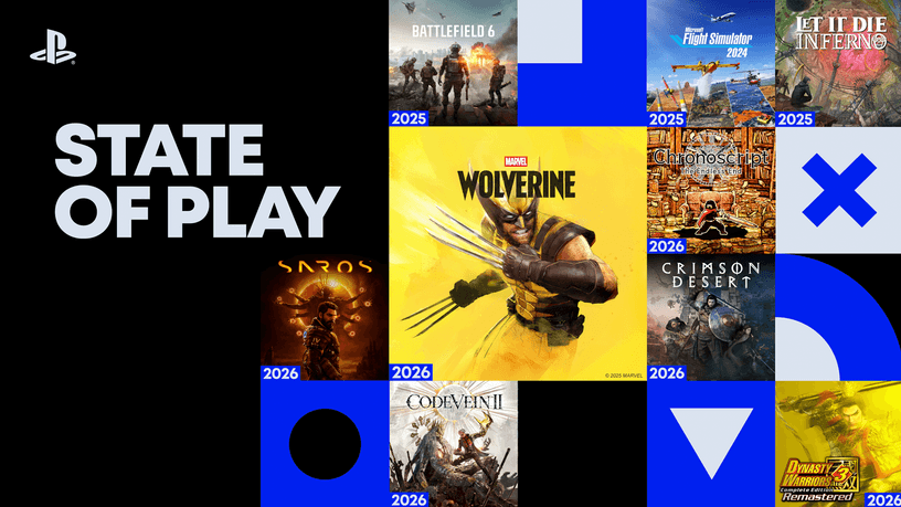 State of Play September 2025: alle Ankündigungen und Trailer